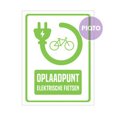 "Oplaadpunt elektrische fietsen"