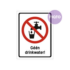 "G&eacute;&eacute;n drinkwater!"