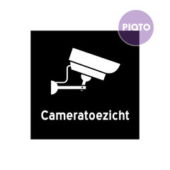 "Cameratoezicht" | Beschikbaar in 3 kleuren