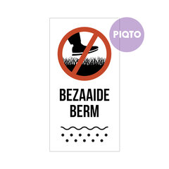 "Bezaaide berm"