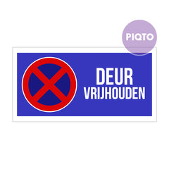 "Deur vrijhouden"