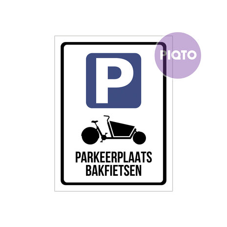 "Parkeerplaats voor bakfietsen"