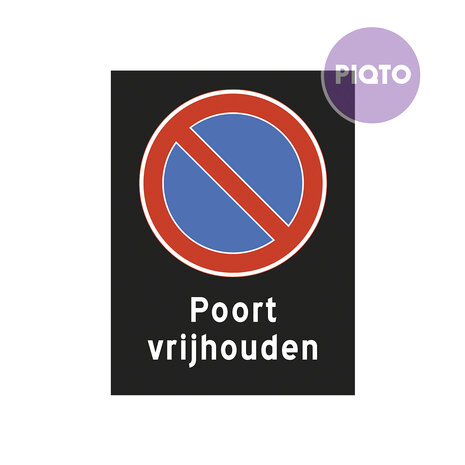"Poort vrijhouden"