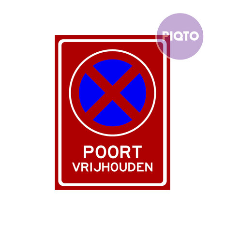 "Poort vrijhouden"
