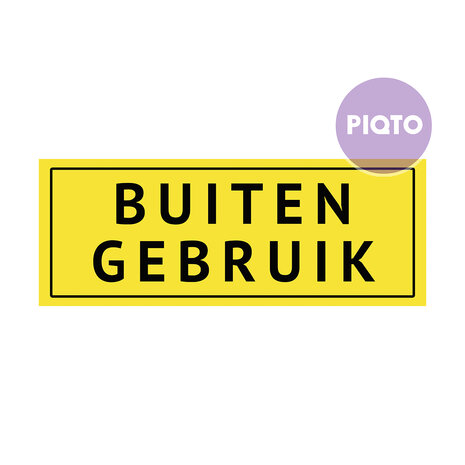 "Buiten gebruik"